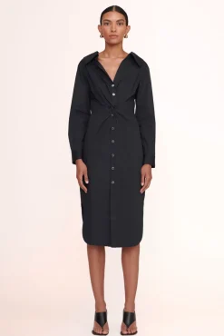 STAUD - CLEA DRESS BLACK