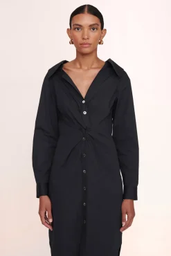 STAUD - CLEA DRESS BLACK