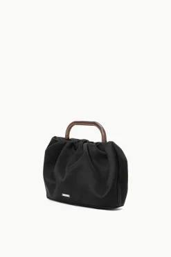 STAUD - CORY BAG SATIN BLACK