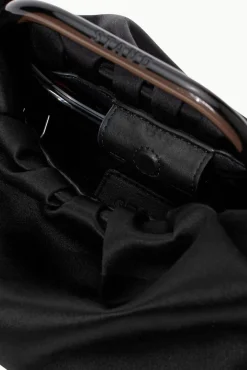 STAUD - CORY BAG SATIN BLACK