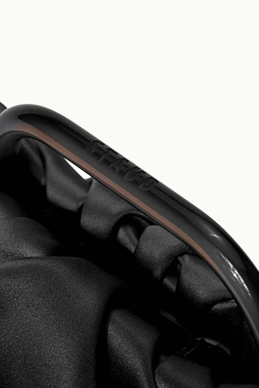 STAUD - CORY BAG SATIN BLACK
