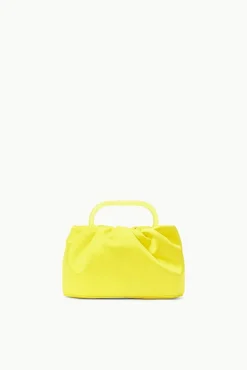 STAUD - CORY BAG SATIN CITRON
