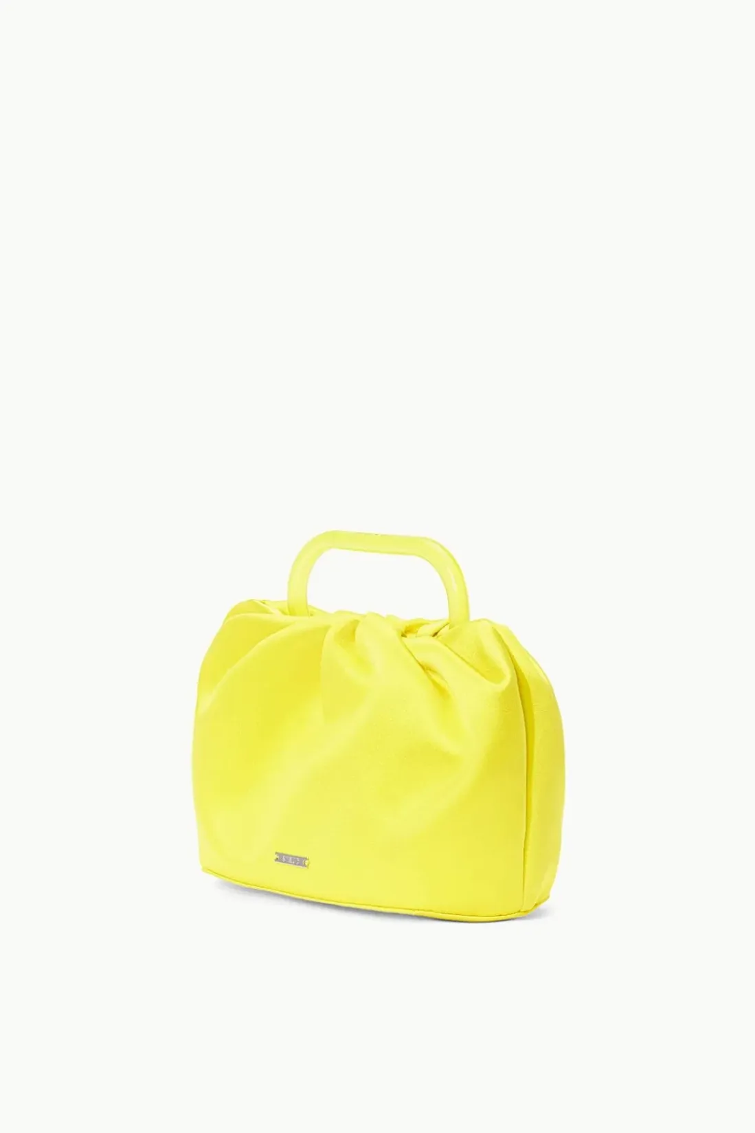 STAUD - CORY BAG SATIN CITRON