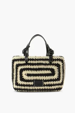 STAUD - CROCHET RIA BAG SWIRL