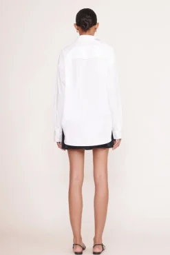 STAUD Pet Ready To Wear- CUSTOM CLASSIC OVERSIZED SHIRT WHITE