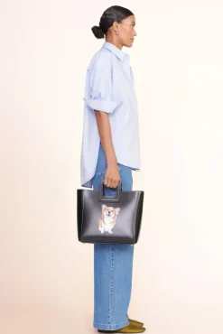 STAUD Pet Ready To Wear- CUSTOM CLASSIC OVERSIZED SHIRT OXFORD BLUE