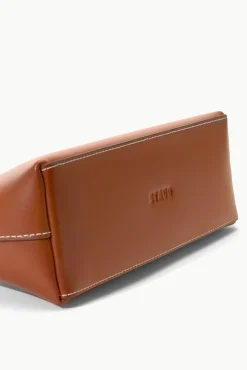 STAUD Pet Handbags- CUSTOM KAIA SHOULDER BAG TAN