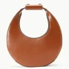 STAUD Pet Handbags- CUSTOM MINI MOON BAG TAN
