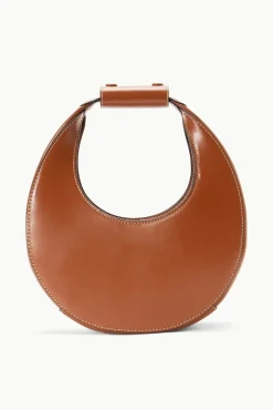 STAUD Pet Handbags- CUSTOM MINI MOON BAG TAN