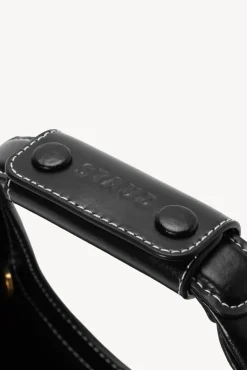 STAUD Pet Handbags- CUSTOM MINI MOON BAG BLACK