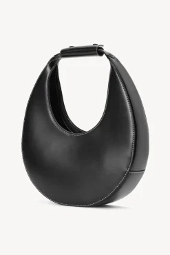 STAUD Pet Handbags- CUSTOM MOON BAG BLACK