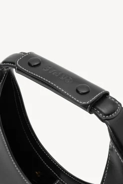 STAUD Pet Handbags- CUSTOM MOON BAG BLACK