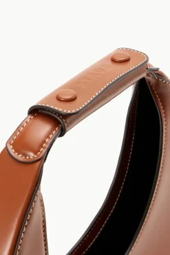 STAUD Pet Handbags- CUSTOM MOON BAG TAN