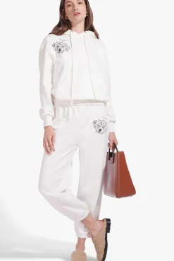 STAUD Pet Sweats & Knits- CUSTOM x C.BONZ HOODED SWEATSHIRT IVORY