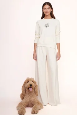 STAUD Pet Sweats & Knits- CUSTOM SWEATSHIRT CREAM