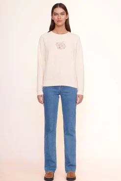 STAUD Pet Sweats & Knits- CUSTOM SWEATSHIRT LIGHT PINK