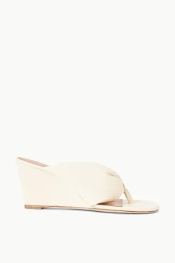 STAUD - DAHLIA WEDGE CREAM