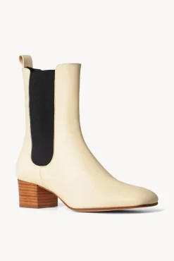 STAUD - DAPHNE BOOT TAN BLACK CREAM
