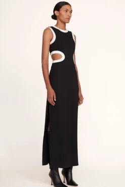 STAUD - DOLCE DRESS BLACK
