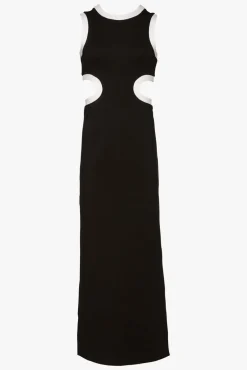 STAUD - DOLCE DRESS BLACK