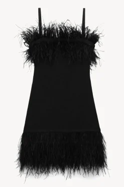 STAUD - ETTA DRESS BLACK