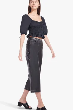 STAUD - FAYE TOP BLACK