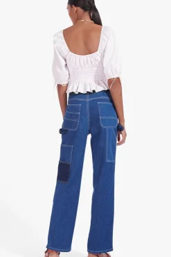 STAUD - FAYE TOP WHITE