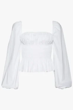 STAUD - FAYE TOP WHITE