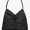STAUD - FELIX NYLON TOTE BLACK