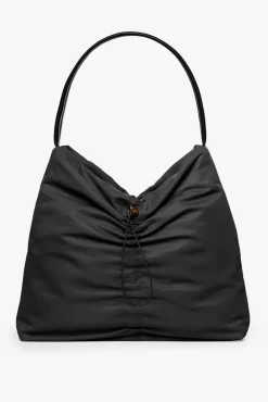 STAUD - FELIX NYLON TOTE BLACK