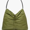 STAUD - FELIX NYLON TOTE OLIVE
