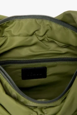STAUD - FELIX NYLON TOTE OLIVE