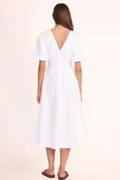 STAUD - FINLEY DRESS WHITE