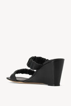 STAUD - FRANKIE WEDGE BLACK
