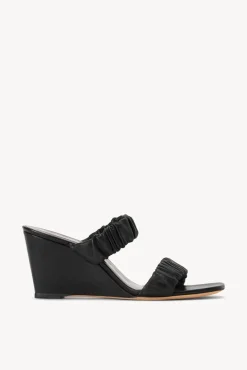 STAUD - FRANKIE WEDGE BLACK