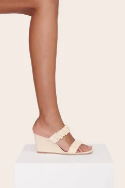STAUD - FRANKIE WEDGE CREAM