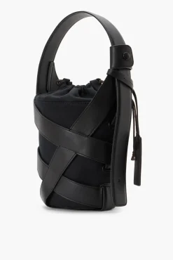 STAUD - HIVE BUCKET BAG BLACK