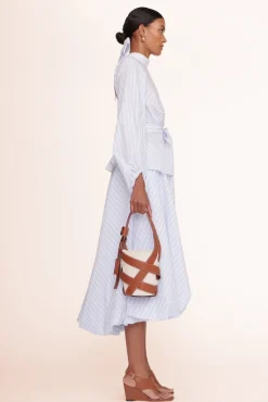 STAUD - HIVE BUCKET BAG CREAM TAN