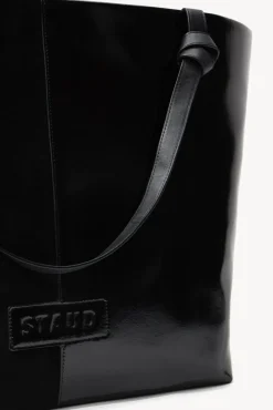 STAUD - IDA WEEKEND TOTE BAG BLACK