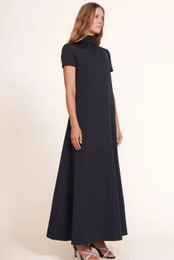 STAUD - ILANA DRESS NAVY