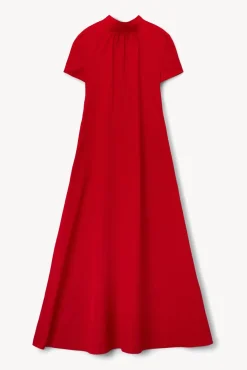STAUD - ILANA DRESS POINSETTIA