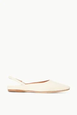 STAUD - JANINE MULE CREAM