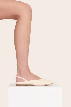 STAUD - JANINE MULE CREAM