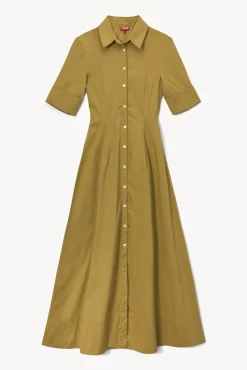 STAUD - JOAN MAXI DRESS KHAKI