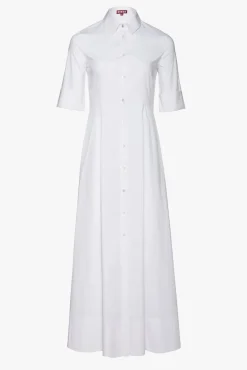 STAUD - JOAN MAXI DRESS WHITE