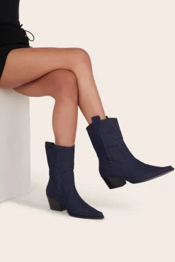 STAUD - JUNE BOOT MEDIUM WASH