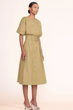 STAUD - KINGSLEY SKIRT KHAKI