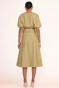 STAUD - KINGSLEY SKIRT KHAKI
