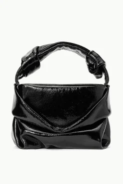 STAUD - KISS BAG PATENT BLACK