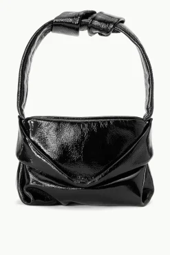 STAUD - KISS BAG PATENT BLACK